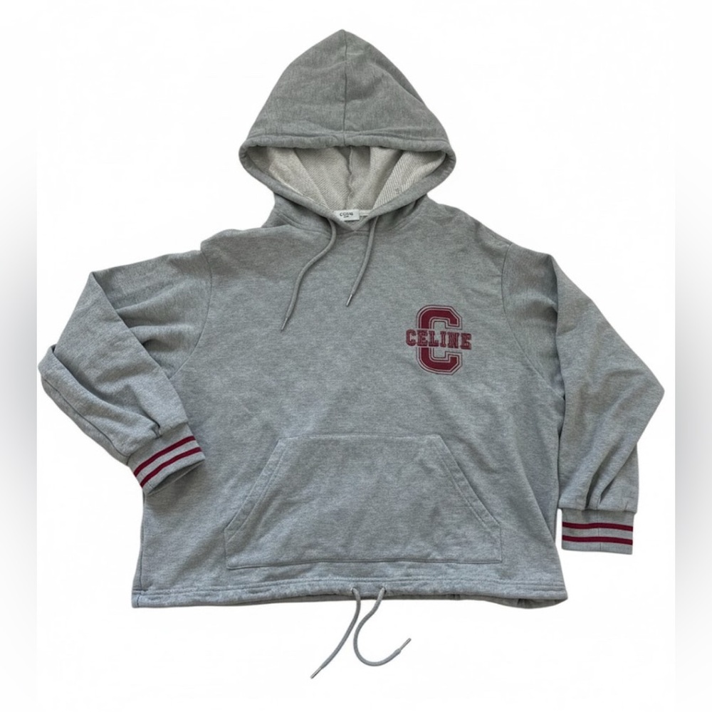 Authentic Celine 2X309810l Hoodie | Mens/Unisex College C loose hoodie